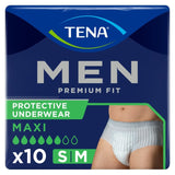 Tena for Men Premium Fit Incontinence Pants Medium   10 per pack GOODS M&S