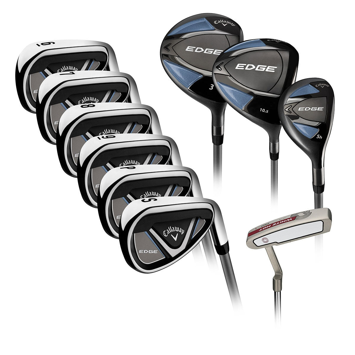 Callaway Edge 10-Piece Graphite Golf Set - Right Handed - McGrocer