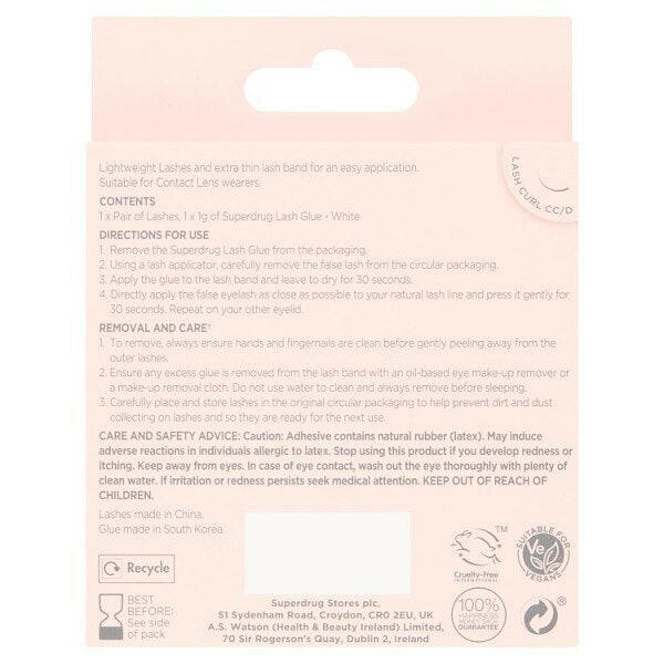 Superdrug Studio Lash FM027 GOODS Superdrug