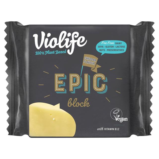Violife Epic Mature Cheddar Flavoured Block 200g GOODS M&S