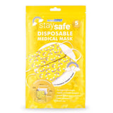 Stay Safe Kids Covid Face Covering   5 per pack GOODS M&S