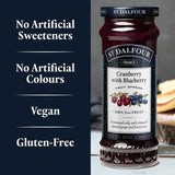 St Dalfour - Cranberry with Blueberry 284g GOODS M&S