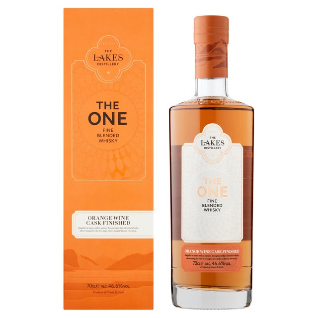 The Lakes Distillery ONE Orange Wine Cask Expression Whisky   70cl GOODS M&S