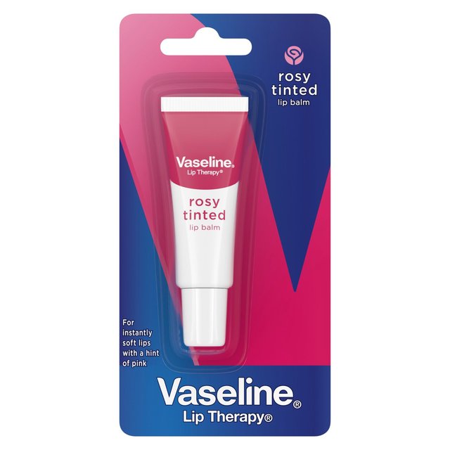 Vaseline Rosy Tinted Lip Balm 10g GOODS M&S