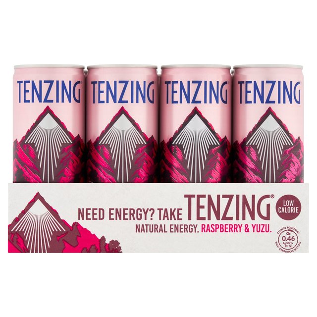 TENZING Natural Energy Raspberry & Yuzu Case   12 x 250ml GOODS M&S