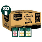 Winalot Meaty Chunks Mixed in Jelly Wet Dog Foody 80 x 100g GOODS M&S