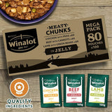 Winalot Meaty Chunks Mixed in Jelly Wet Dog Foody 80 x 100g GOODS M&S