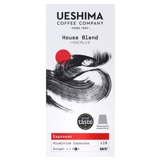 Ueshima House Blend Nespresso Compatible Capsules 10 per pack GOODS M&S