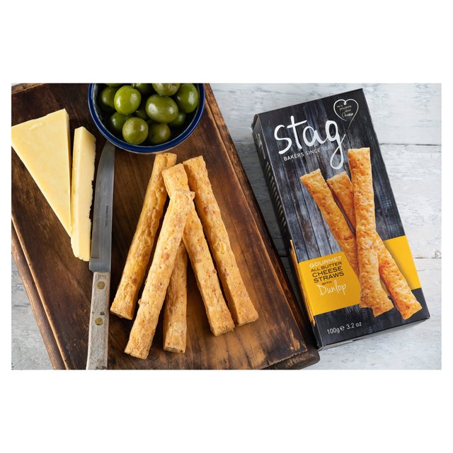 Stag Bakeries Dunlop Cheese Straws   100g GOODS M&S