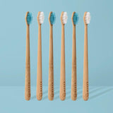 Waken Bamboo Toothbrush Blue GOODS M&S