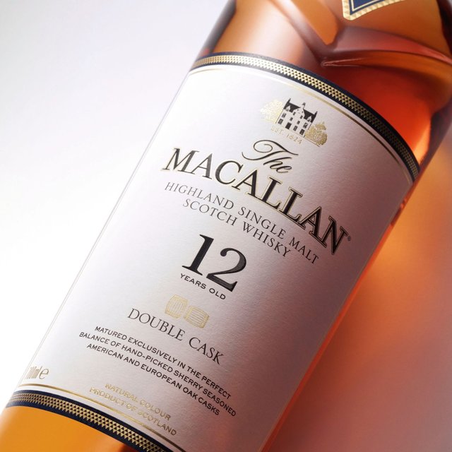 The Macallan 12 Year Old Double Cask Single Malt Whisky 70cl GOODS M&S