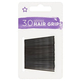 Superdrug Gloss Bobby Pins 30 Black GOODS Superdrug