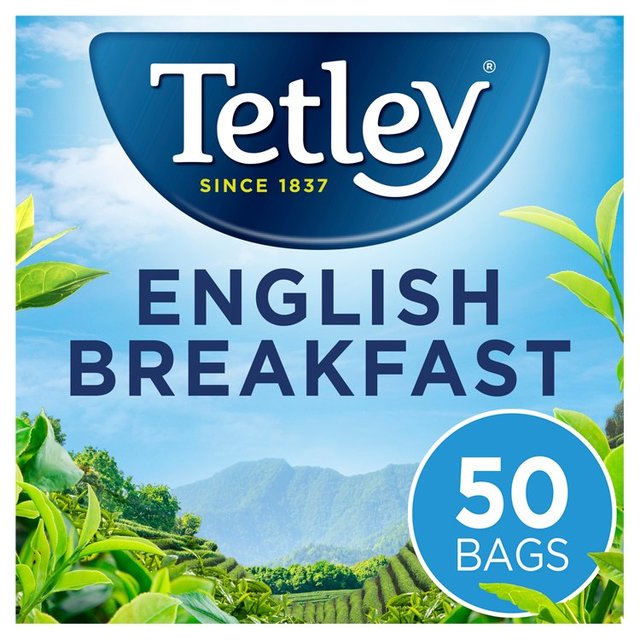 Tetley English Breakfast 50 per pack GOODS M&S