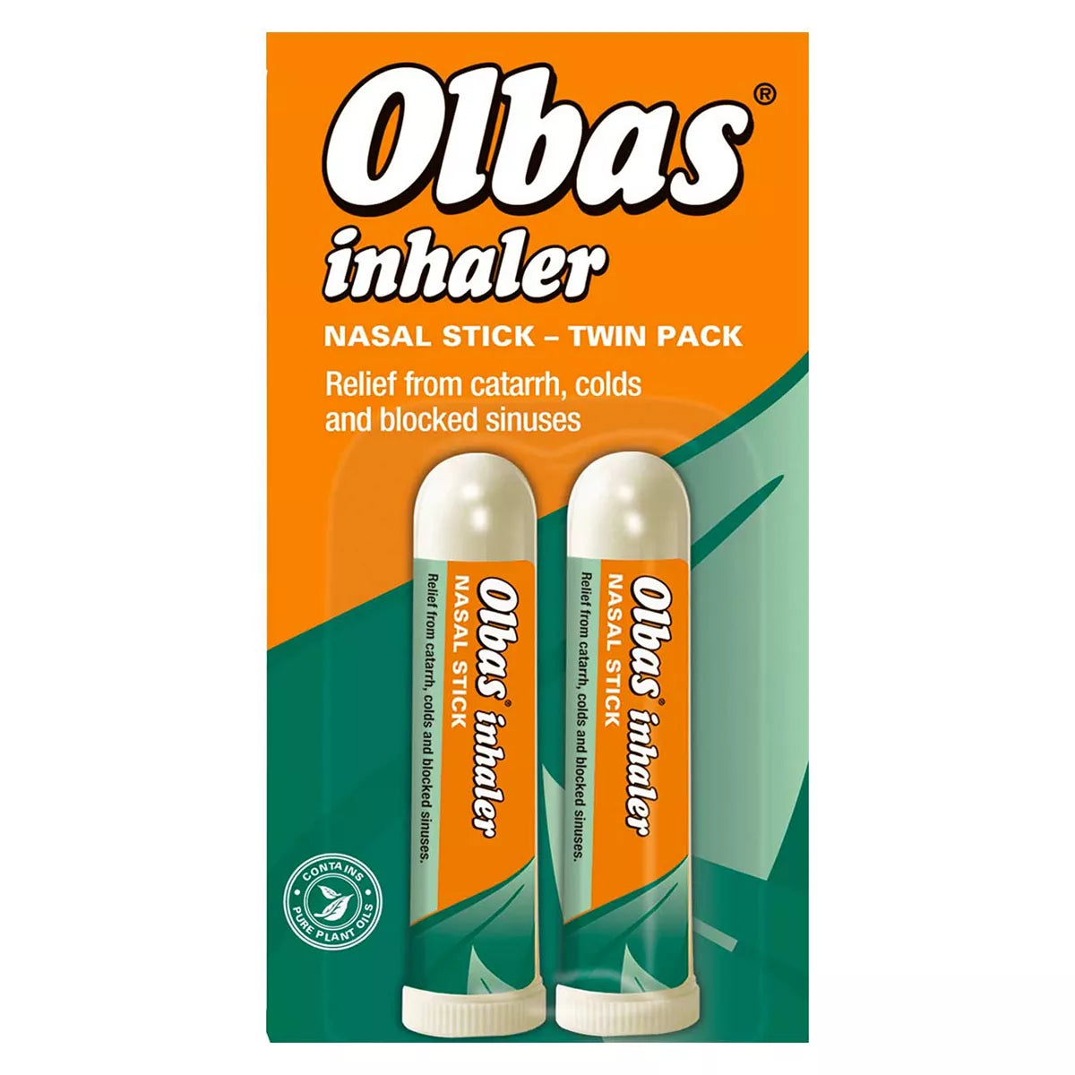 Olbas Inhaler Nasal Stick Twin Pack - 2 x 695mg - McGrocer