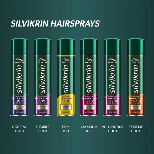 Wella Silvikrin Power Hold Hairspray   400ml GOODS M&S
