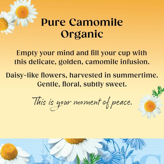 Twinings Organic Camomile Tea 20 per pack GOODS M&S