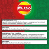 Walkers Ready Salted Salt & Vinegar Variety Multipack Crisps 12 per pack GOODS M&S