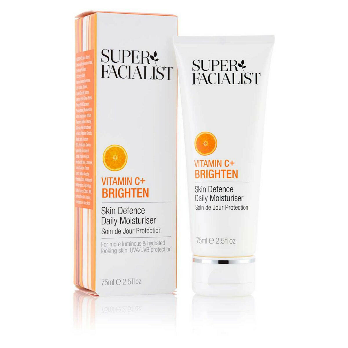 Super Facialist Vitamin C+ Skin Defence Daily Moisturiser 75ml GOODS Boots