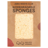 Zero Waste Club Biodegradable Kitchen Sponges 2 per pack GOODS M&S