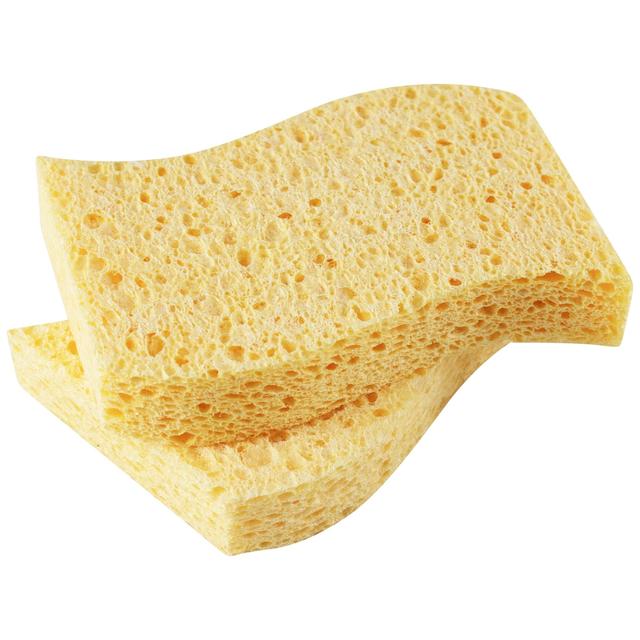 Zero Waste Club Biodegradable Kitchen Sponges 2 per pack GOODS M&S