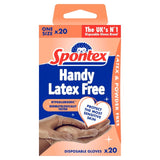 Spontex Sensitive Vinyl Disposable Gloves   20 per pack GOODS M&S
