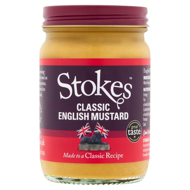 Stokes Classic English Mustard 185g GOODS M&S