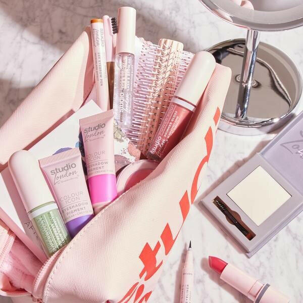 Studio London Printed Bag Green/Pink GOODS Superdrug