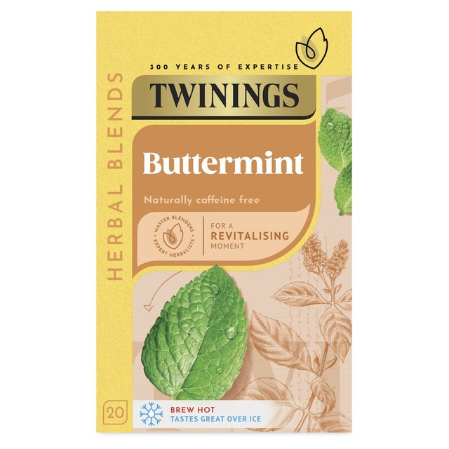 Twinings Buttermint Herbal Tea 20 per pack GOODS M&S