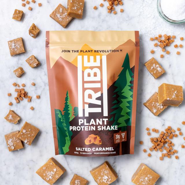Tribe Salted Caramel Vegan Protein Powder 500g GOODS M&S