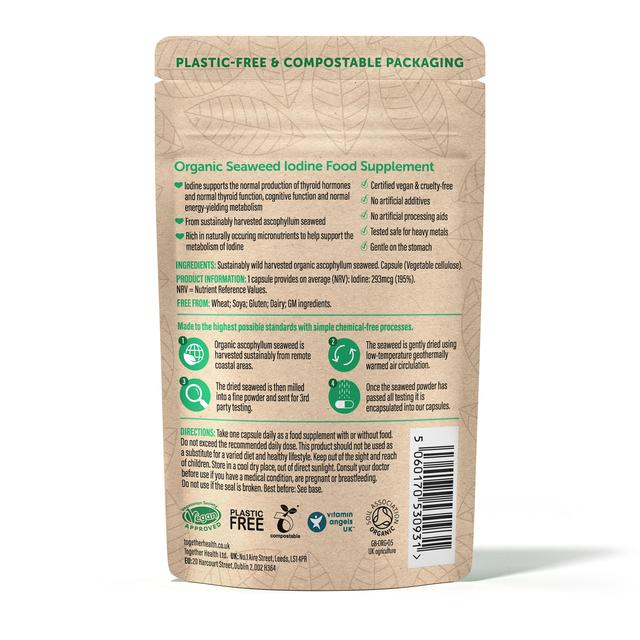 Together Organic Seaweed Iodine Supplement   30 per pack GOODS M&S