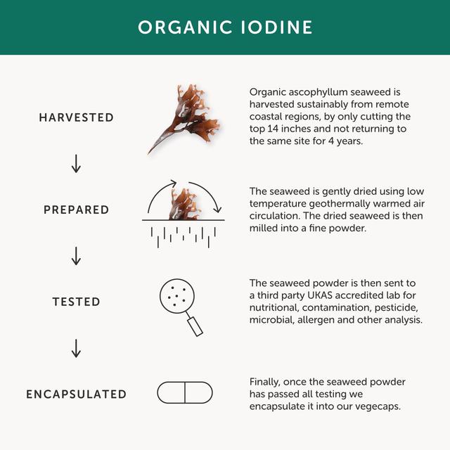 Together Organic Seaweed Iodine Supplement   30 per pack GOODS M&S