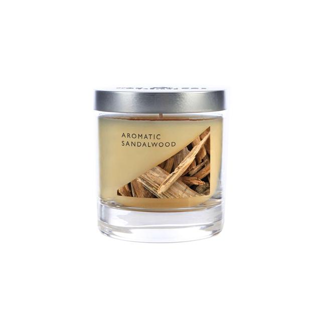 Wax Lyrical Medium Wax Fill Candle Aromatic Sandalwood GOODS M&S