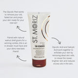 St Moriz Advanced Glycolic Peel Tan Remover   200ml GOODS M&S