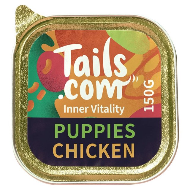 Tails.com Inner Vitality Puppy Dog Wet Food Chicken 150g GOODS M&S
