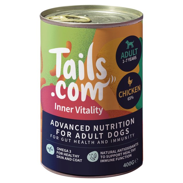 Tails.com Inner Vitality Adult Dog Wet Food Chicken 400g GOODS M&S