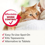 Beaphar WORMclear Worming Spot-On for Cats 6 per pack - McGrocer