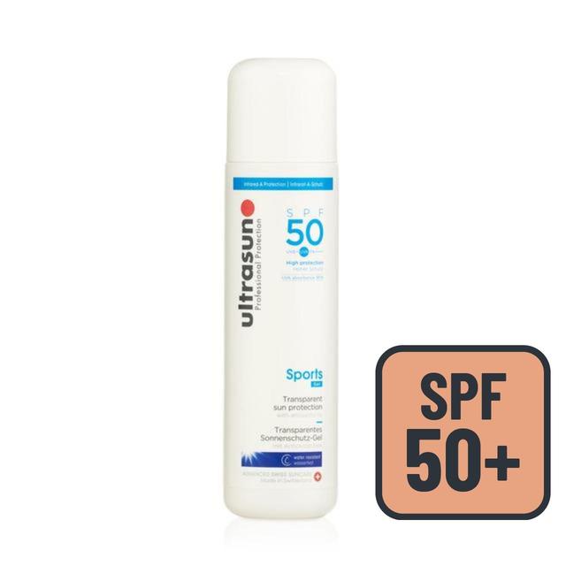 Ultrasun SPF 50 Sports Gel Sunscreen   200ml GOODS M&S