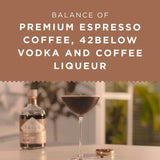 Tails Cocktails 42 Below Vodka Espresso Martini Premixed Vodka Cocktail 500ml GOODS M&S