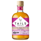 Tails Cocktails 42 Below Vodka Passionfruit Martini Premixed Cocktail 500ml GOODS M&S
