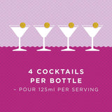 Tails Cocktails 42 Below Vodka Passionfruit Martini Premixed Cocktail 500ml GOODS M&S