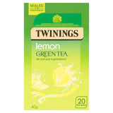 Twinings Lemon Green Tea 20 per pack GOODS M&S