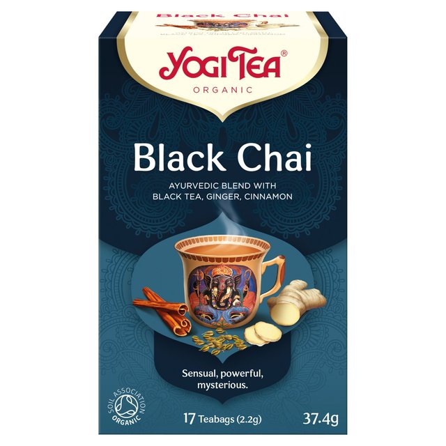 Yogi Tea Black Chai Organic 17 per pack GOODS M&S