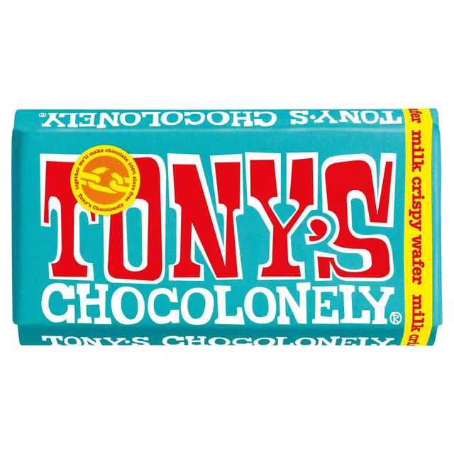 Tony's Chocolonely Milk Crispy Wafer 180g GOODS M&S