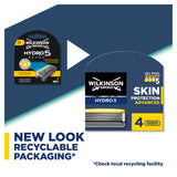 Wilkinson Sword Hydro 5 Skin Protection Advanced Men's Razor Blades 4 per pack GOODS M&S