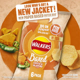 Walkers Baked Cheese & Jalapeno Multipack Snacks 6 per pack GOODS M&S
