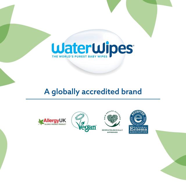 WaterWipes Sensitive Newborn Biodegradable Wipes - 1080 Wipes 18 x 60 per pack GOODS M&S