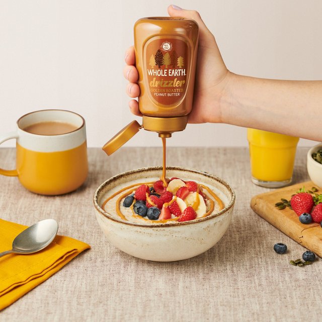 Whole Earth Drizzler Golden Roasted Peanut Butter 320g GOODS M&S