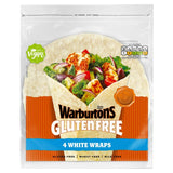 Warburtons Gluten Free 4 White Wraps   180g GOODS M&S