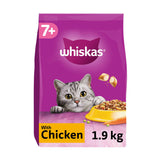 Whiskas 7+ Chicken Adult Dry Cat Food GOODS ASDA
