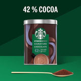 Starbucks Signature Chocolate 42% Cocoa Hot Chocolate Powder Tin 330g GOODS M&S